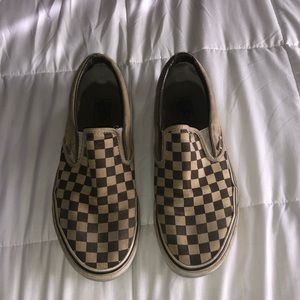 Vintage original checkered vans